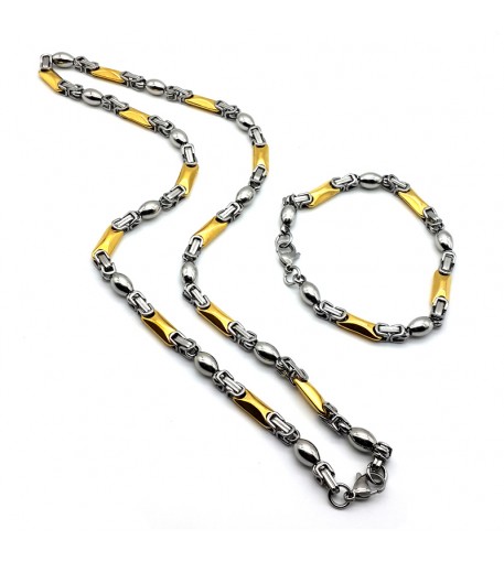 Çelik Kolye Set CKS-106