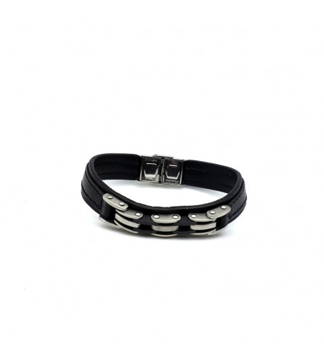 Deri Çelik Bileklik DB-00150