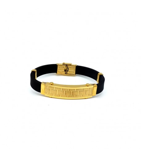 Kauçuk Çelik Bileklik KB-104