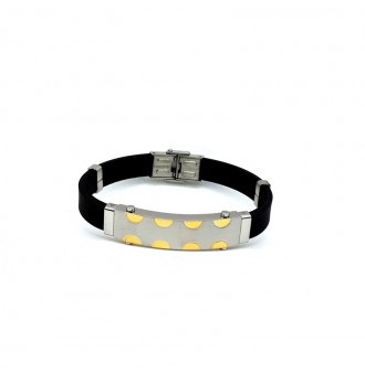 Kauçuk Çelik Bileklik KB-120