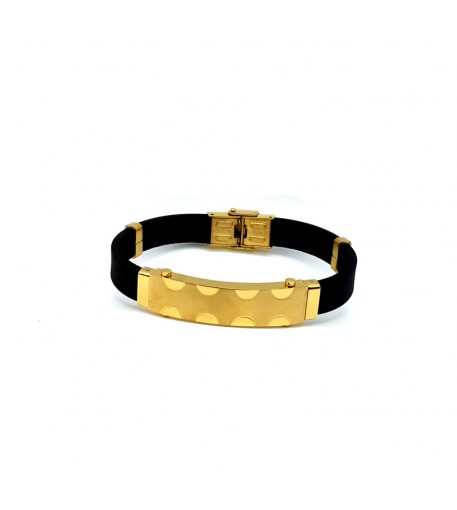 Kauçuk Çelik Bileklik KB-121