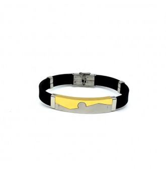 Kauçuk Çelik Bileklik KB-122