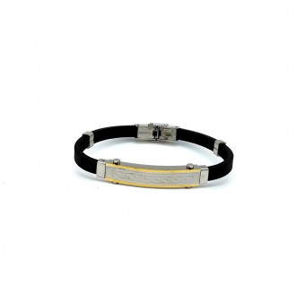 Kauçuk Çelik Bileklik KB-128