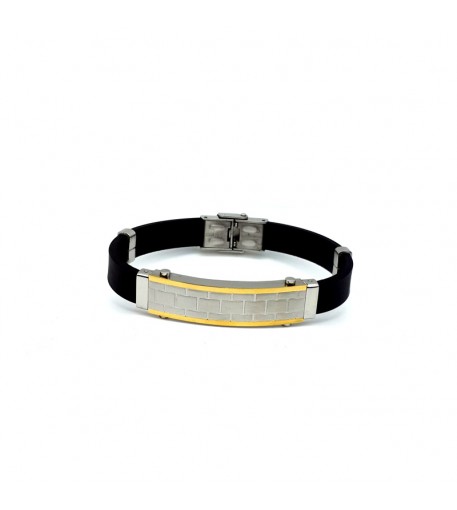 Kauçuk Çelik Bileklik KB-130