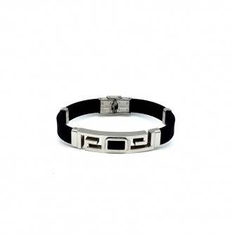 Kauçuk Çelik Bileklik KB-138