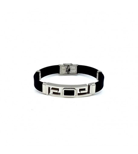 Kauçuk Çelik Bileklik KB-138