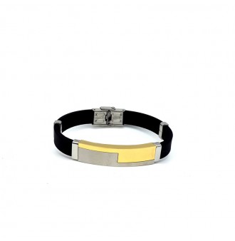 Kauçuk Çelik Bileklik KB-143