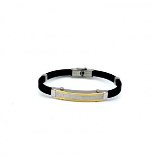 Kauçuk Çelik Bileklik KB-156